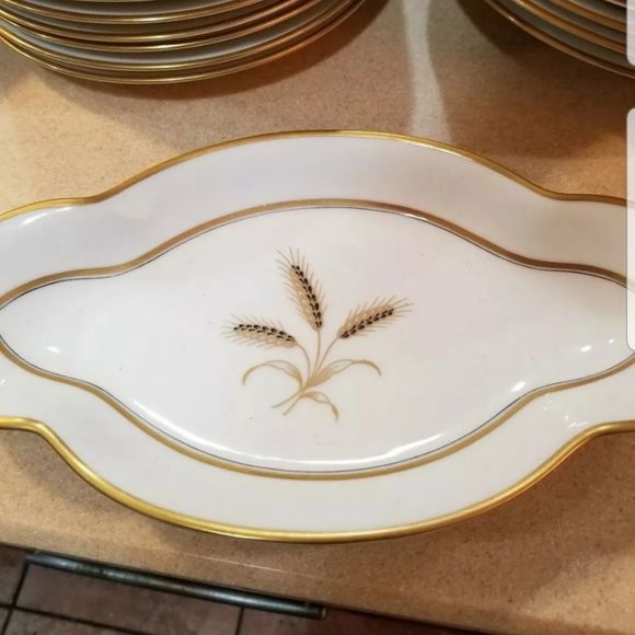 Rosenthal Winifred Golden Wheat Relish Dish - Picture 6 of 11